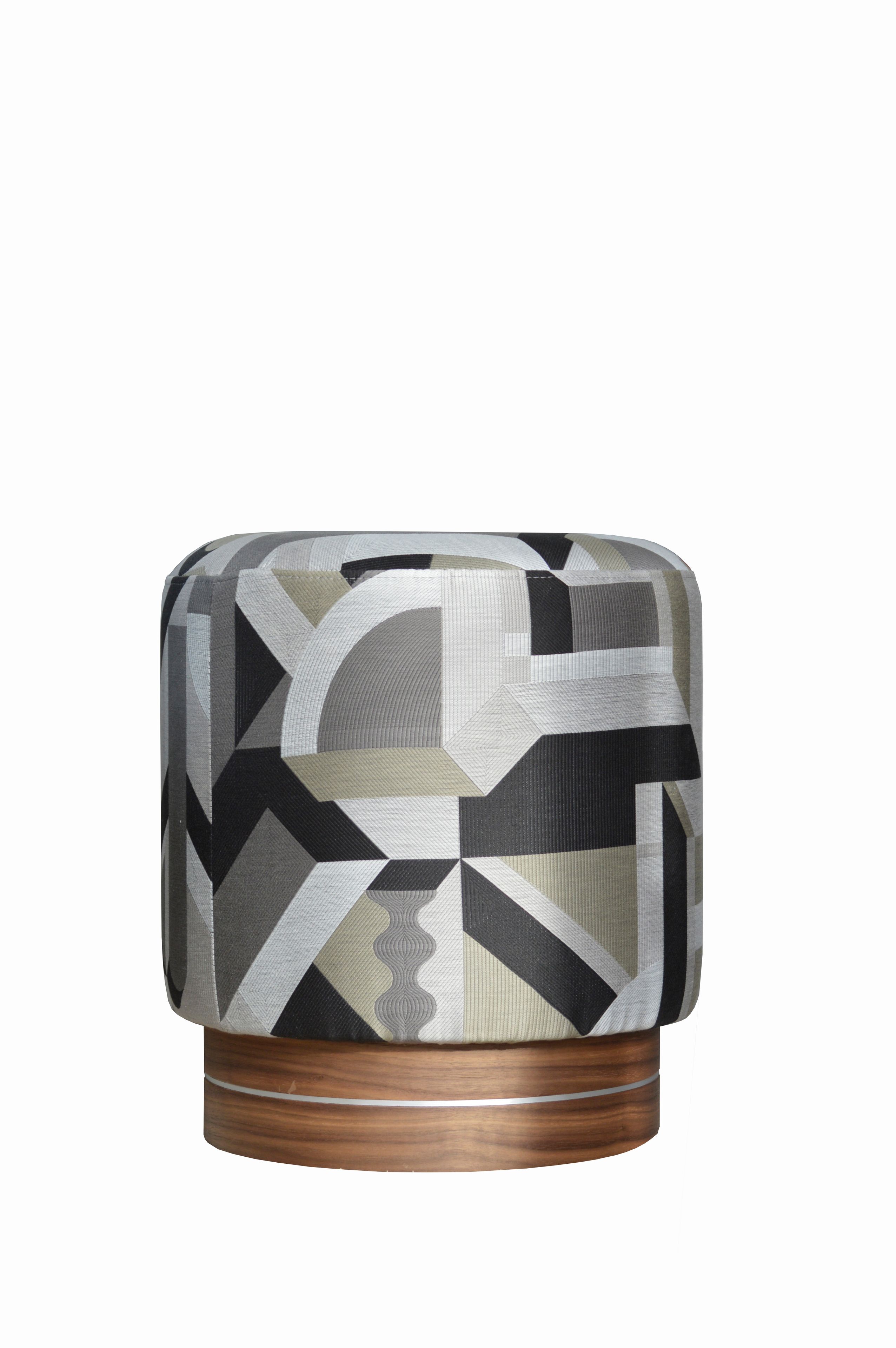 Круглый бархатный пуф Christina Arnoldi La Sorellina – Small Pouf ARCH-00119077 - Вид №3