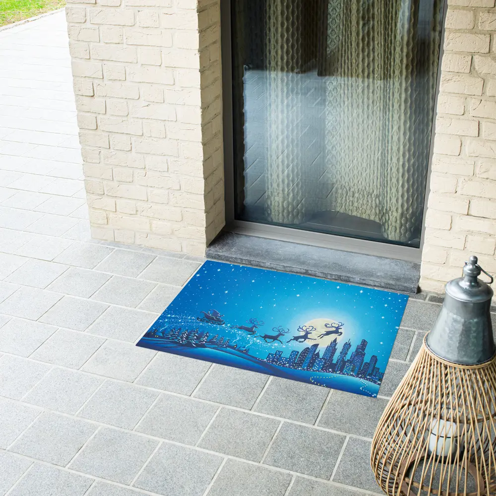 Коврик NY Santa 45x75 см резина INSPIRE STLM-2141612 - Вид №4