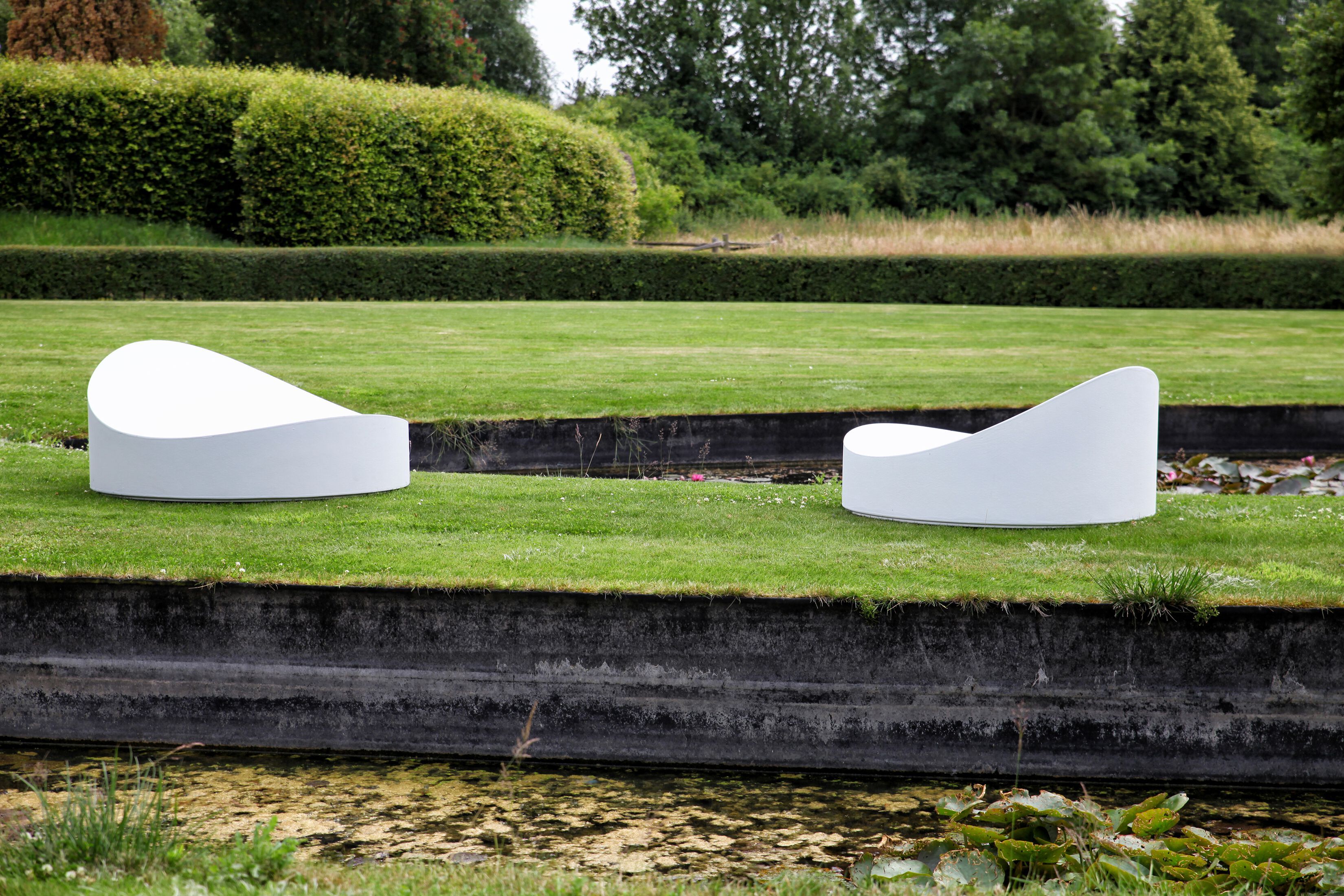 Наружное сиденье из пенопласта с покрытием SIXINCH CIRCLE LOUNGE ARCH-00075070 - Вид №2