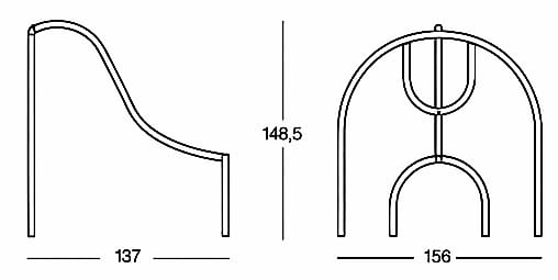 Стальная игра / скульптура с порошковым покрытием Magis Animal Factory ARCH-00097139 - Вид №4