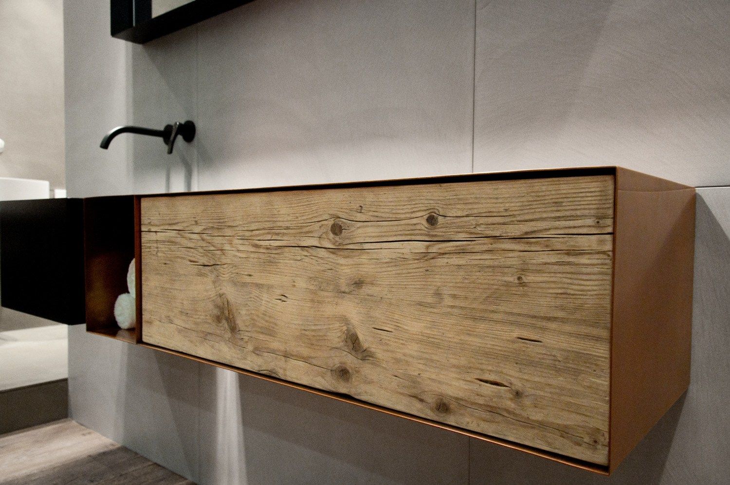 Металлическая прямоугольная подвесная раковина Moab Zero20 ARCH-00060468 - Вид №10