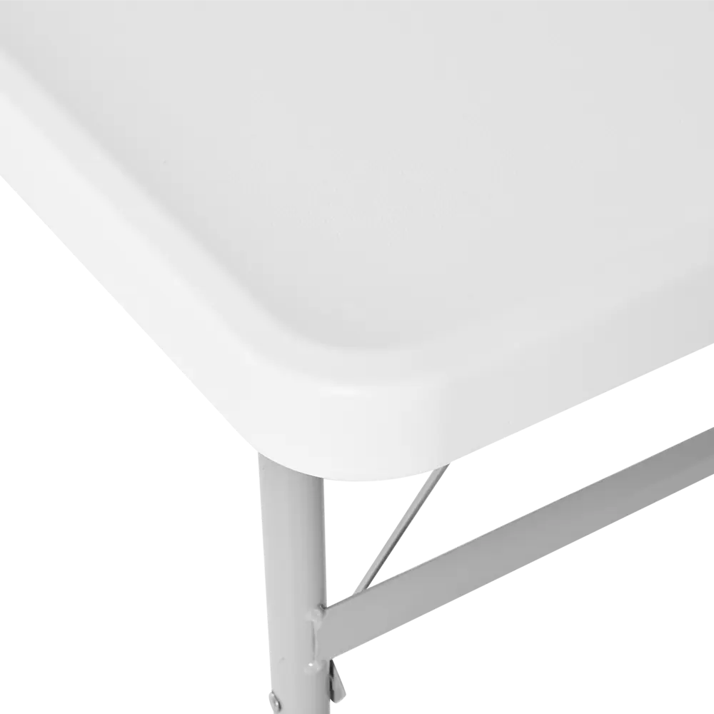 Стол садовый Сатурн СТС120 складной 61x74x122 см пластик белый METMEBEL STLM-2118253 - Вид №3
