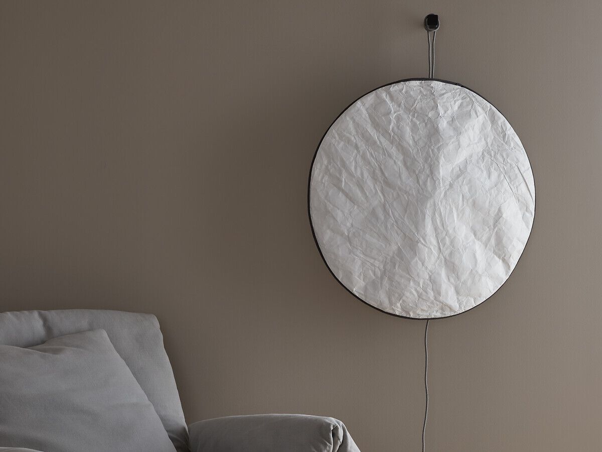 Светодиодный настенный светильник ручной работы в DuPont™ Tyvek® AMPM Moon ARCH-00080825 - Вид №3