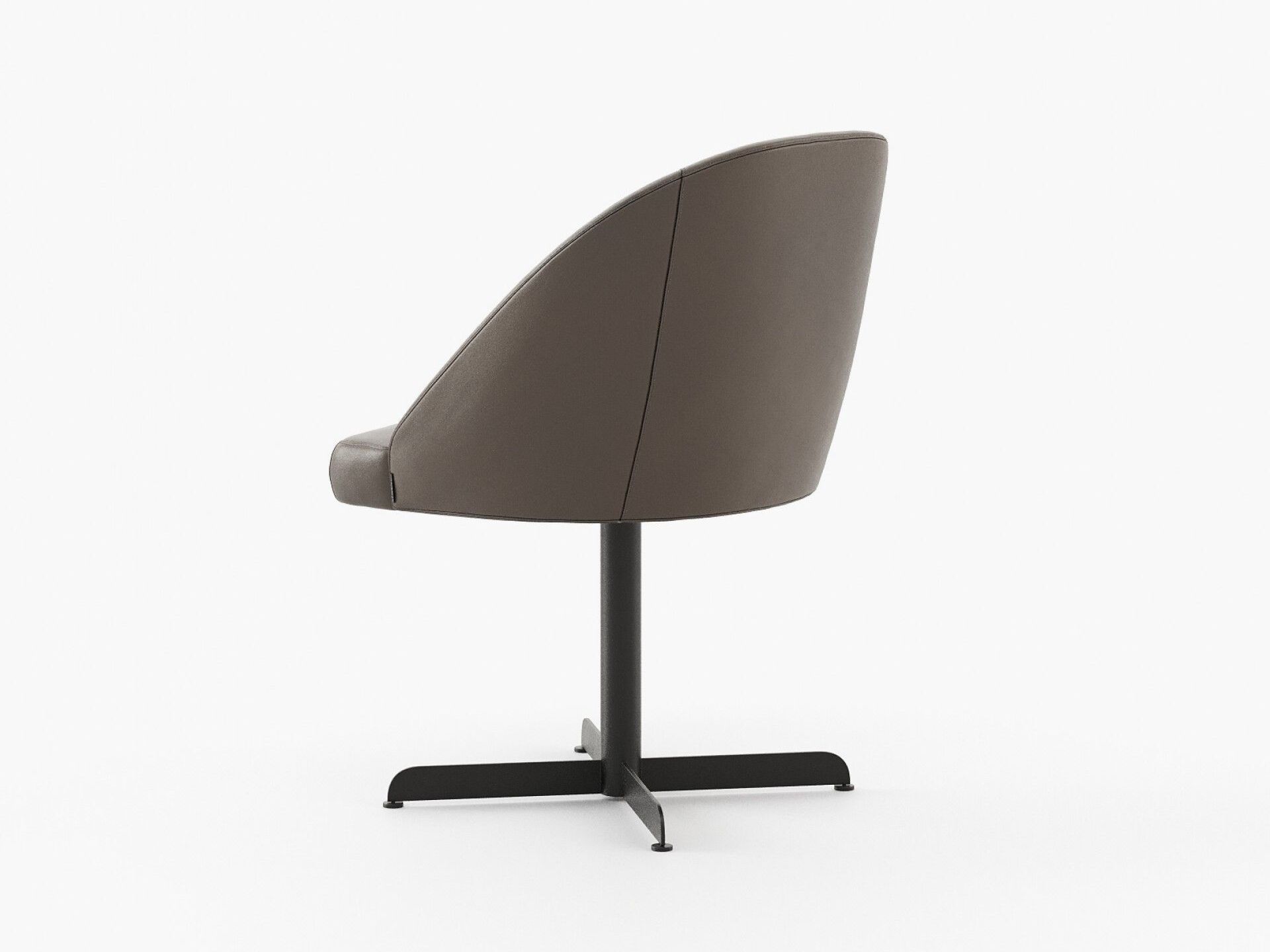 Кожаный мягкий стул Laskasas ARCH-00072747 - Вид №3