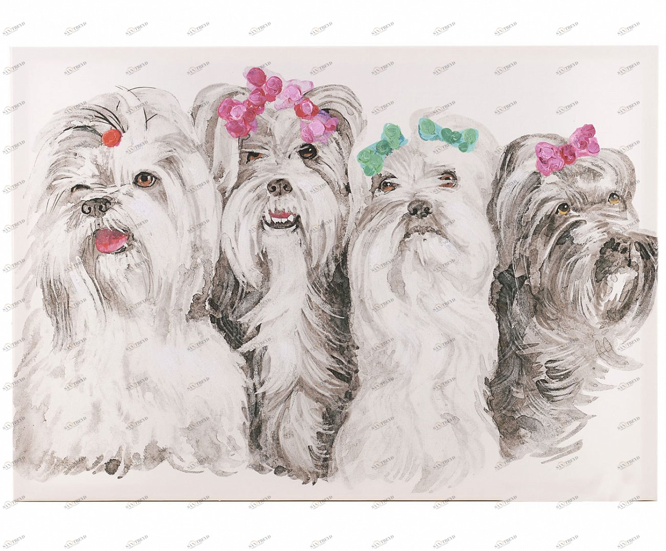 Картина на холсте 70х50 см бежевая с подрамником TO4ROOMS  303511 Бежевый 