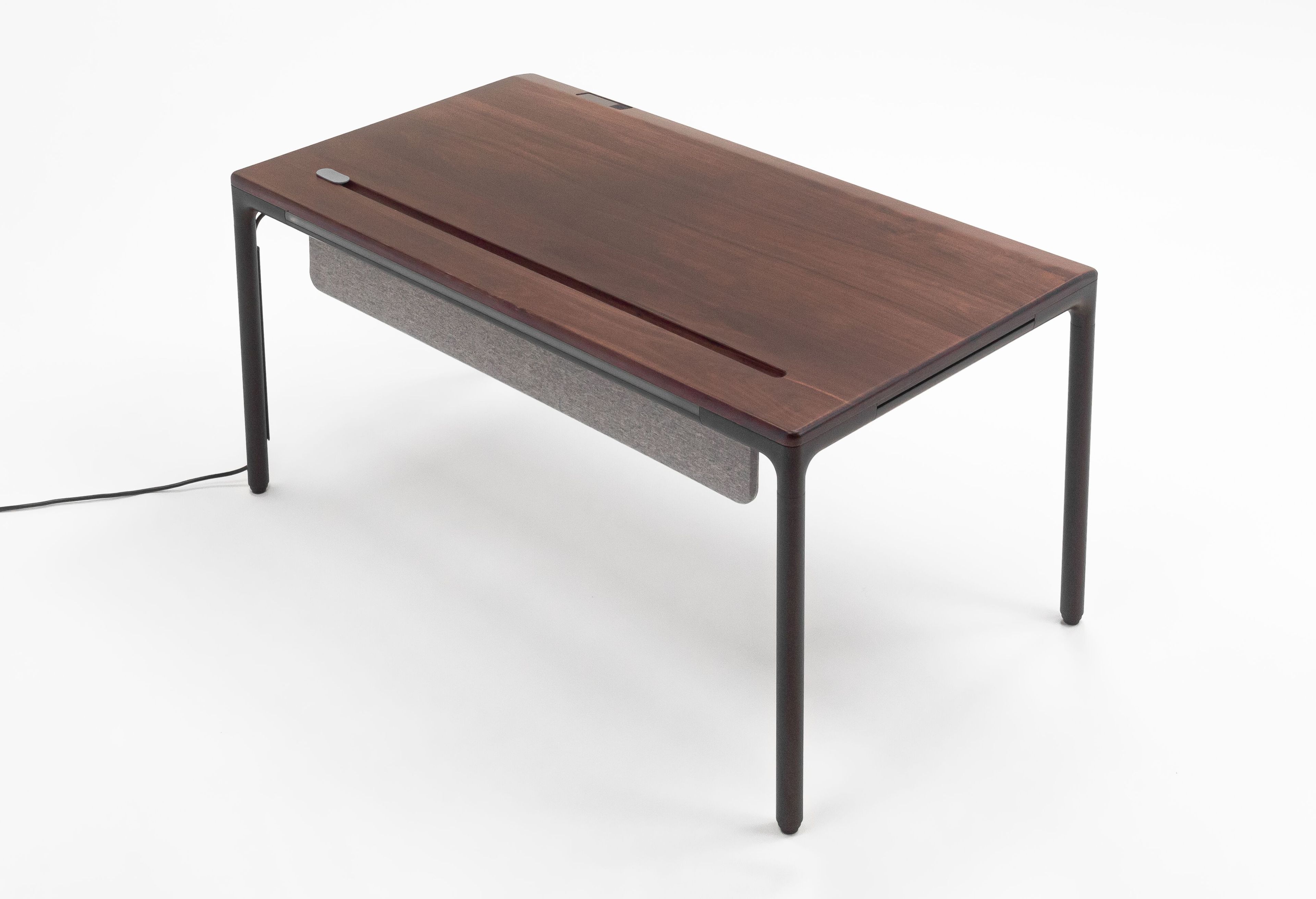 Стол с регулируемой высотой из грецкого ореха Beflo TENON PREMIUM ARCH-00051185 - Вид №5