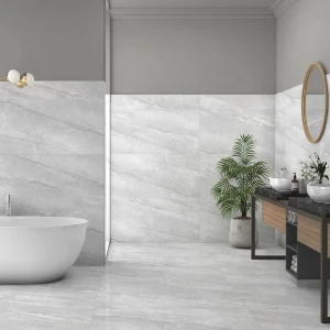 Глазурованный керамогранит Global Tile Donna_GT 60x120 см 1.44 м² лаппатированный цвет серый 89456548 STLM-2177176