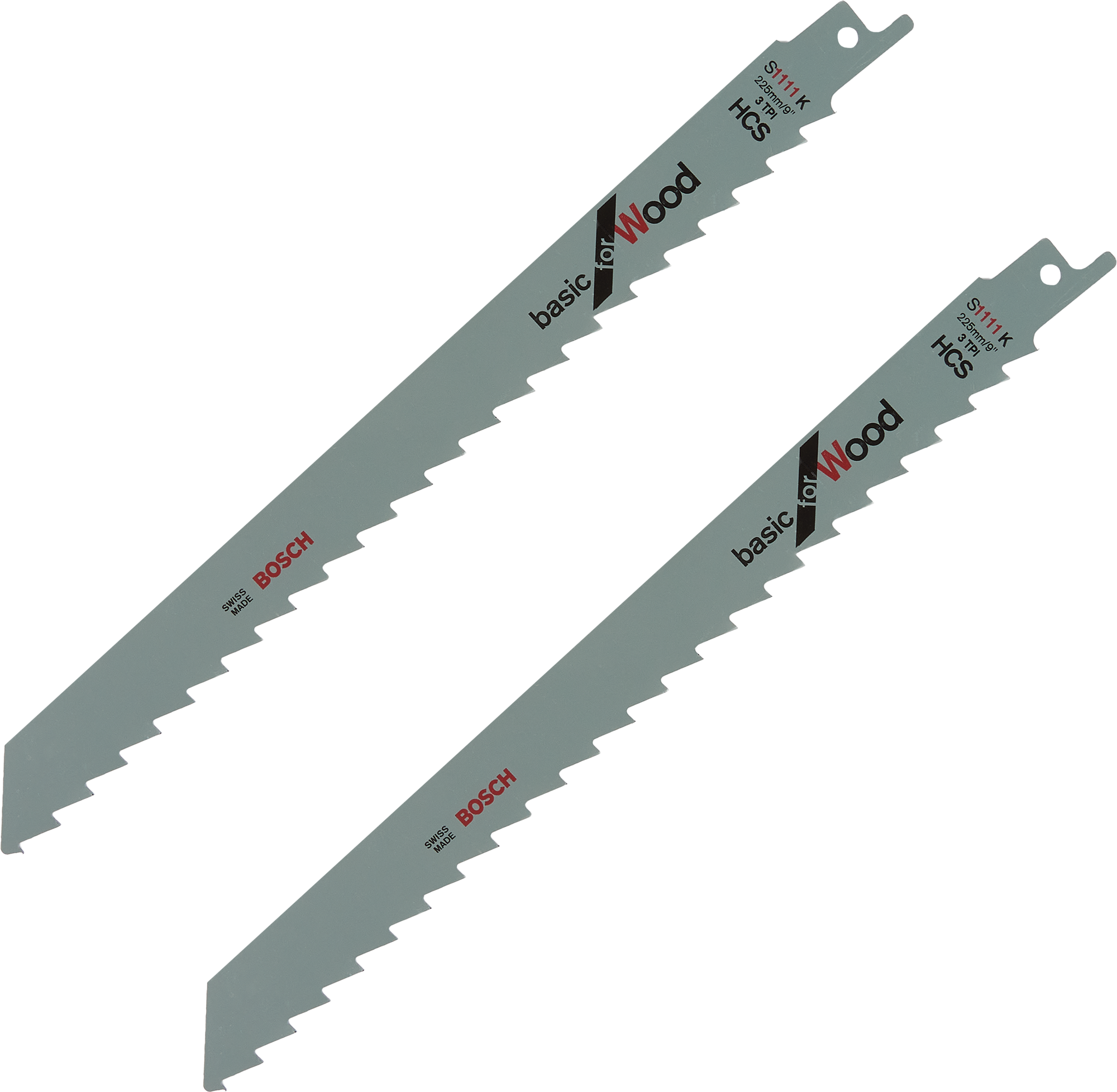 82582076 Полотно для сабельной пилы по дереву Bosch S1111K 225 мм, 2 шт. STLM-0030574 BOSCH PROFESSIONAL