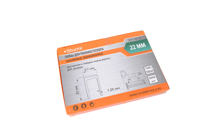 Скобы Sturm! 1071-05-22 9158144 STDN-0143776