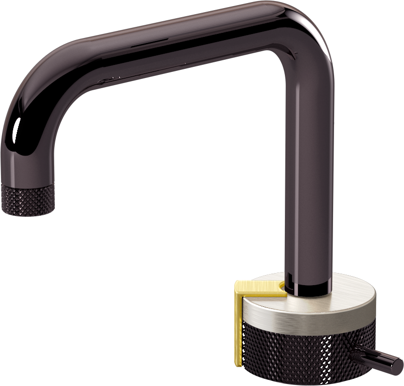 E-11500-R1BNi-L2BB-OX Однорычажный прогрессивный смеситель для раковины - излив 15,3см GRAFF MOD+