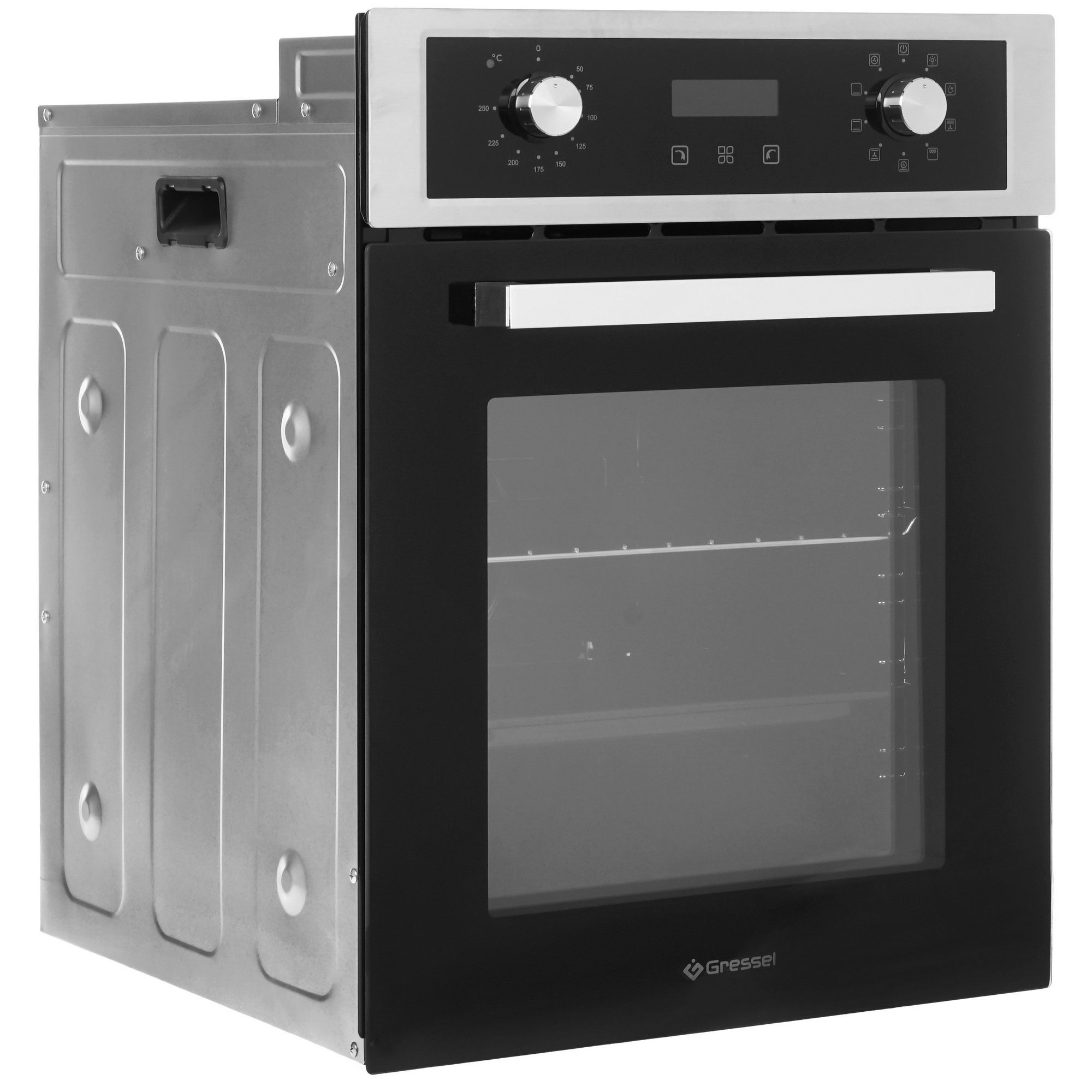9284042 Электрический духовой шкаф GRESSEL RU477EM59001 серебристый STDN-0132520 - Вид №1