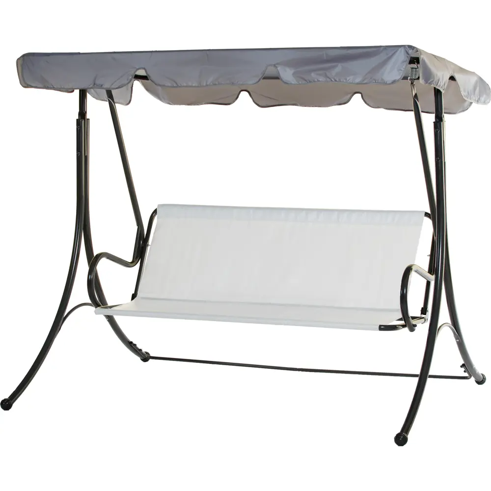 Качели садовые Мартинелла 2-х местные (до 180 кг) бордовый/серый Santreyd STLM-2155249 - Вид №2