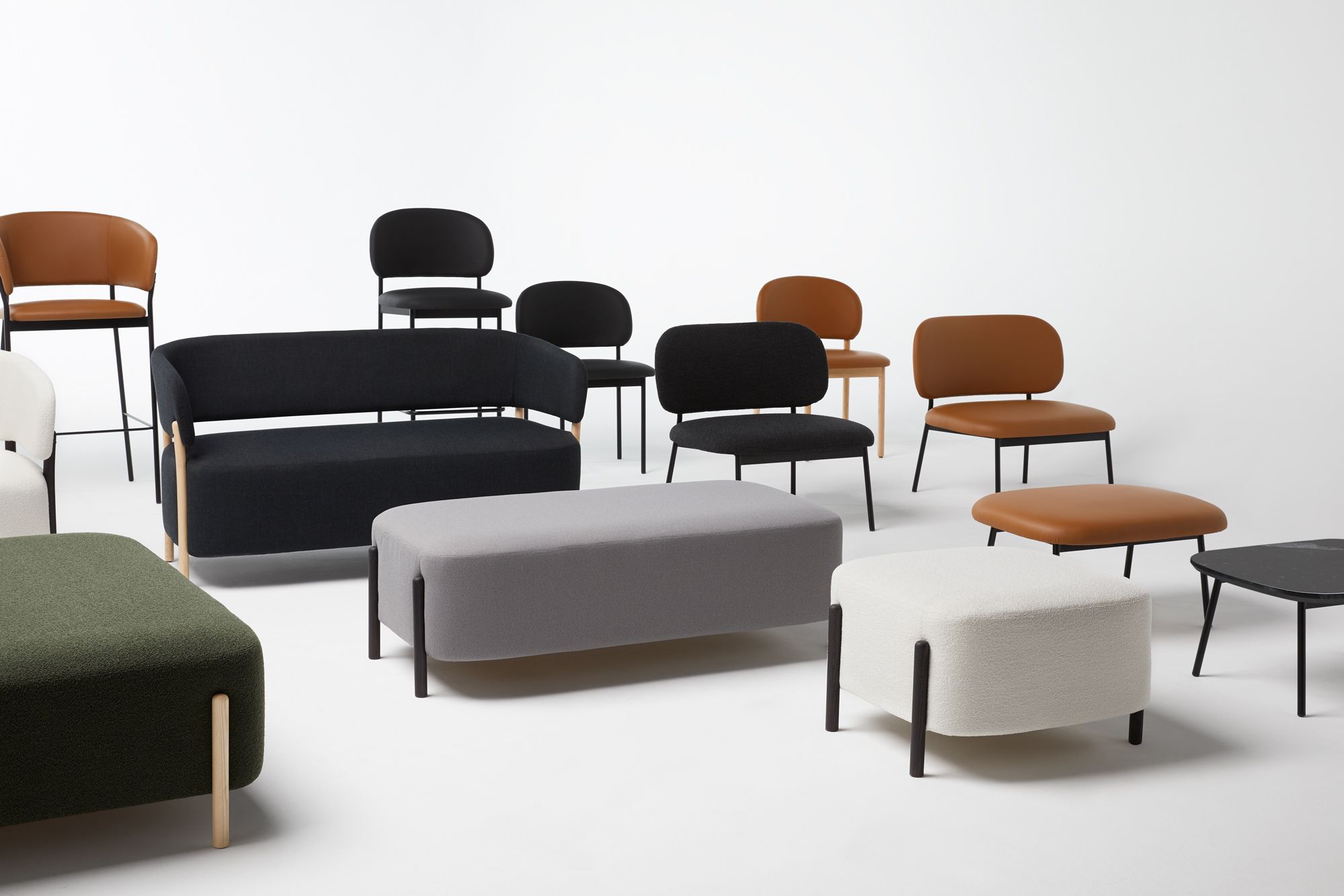 Квадратный пуф из ткани Blasco&Vila RC Wood ARCH-00113903 - Вид №9