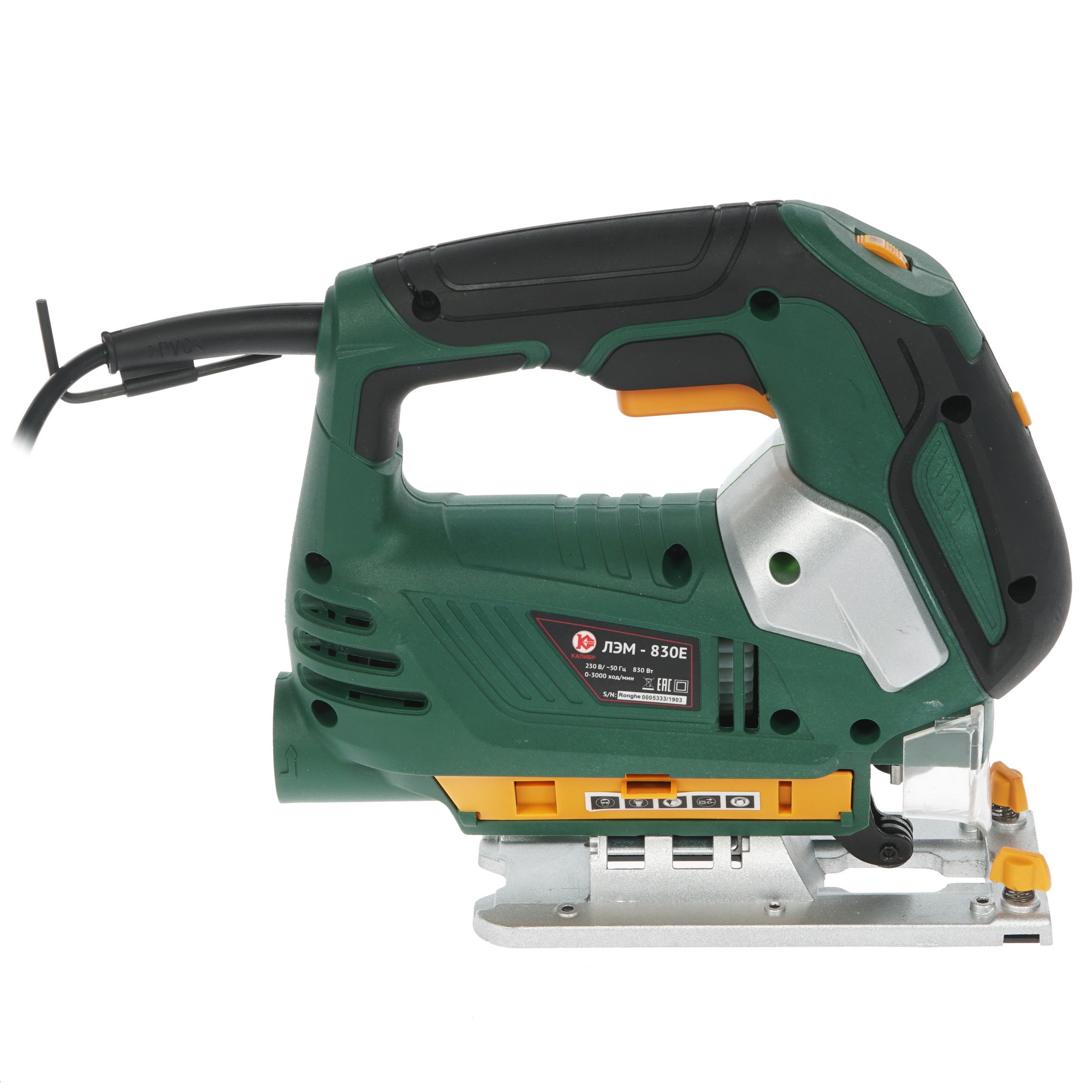 Электрический лобзик Калибр ЛЭМ-830Е 1241091 STDN-0003251 - Вид №3