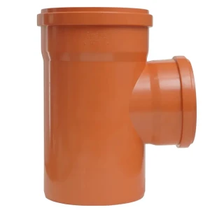 Тройник Хемкор d200x160 мм 87° пластиковый для наружной канализации