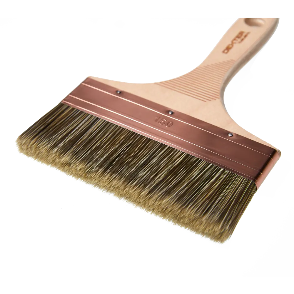 Кисть плоская для лаков и масел 150 мм DILWIS синтетическая щетина STLM-2144358 - Вид №1