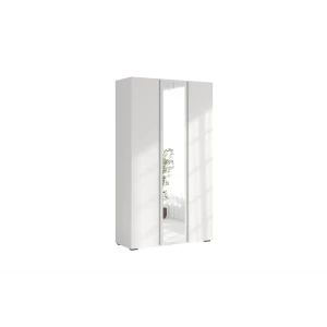 91824230 Шкаф Нонтон 120x210x46 см 3 створчатый ЛДСП цвет белый STLM-1351676