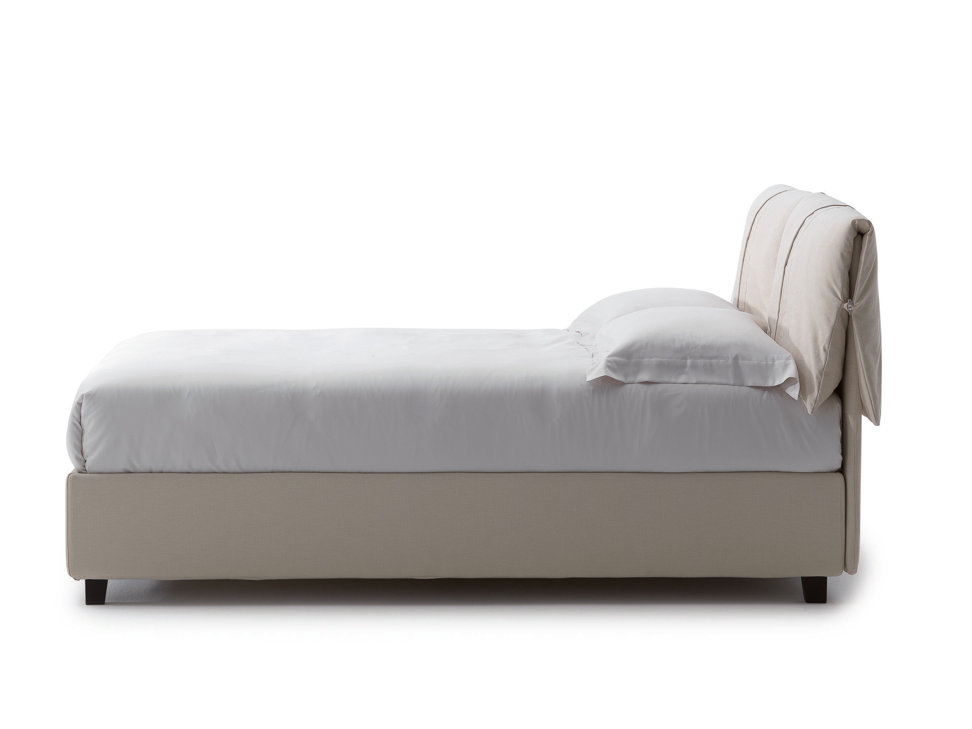 Съемная двуспальная кровать из ткани с мягким изголовьем GRUPPO FOX ночь Фокса ARCH-00023671 - Вид №2