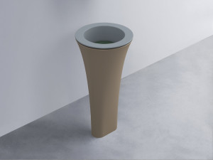 AMLA45-BR+AMPILT-MU+AMCOLT-AN Раковина Amedeo Tondo отдельностоящая cielo Enjoy + Amedeo