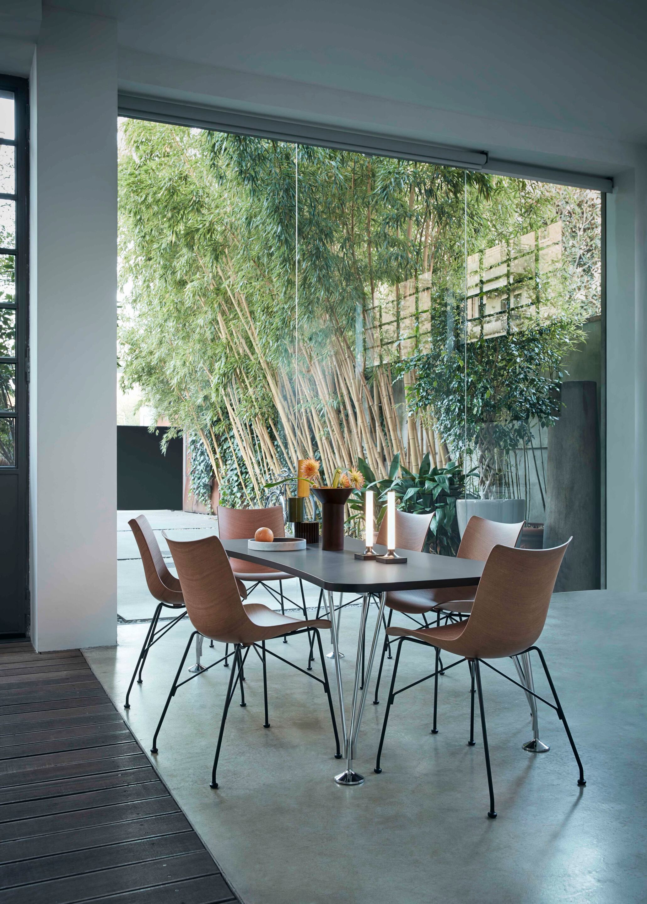 PMMA и ABS батарея приведенная в действие светодиодная настольная лампа Kartell GOODNIGHT ARCH-00074070 - Вид №8