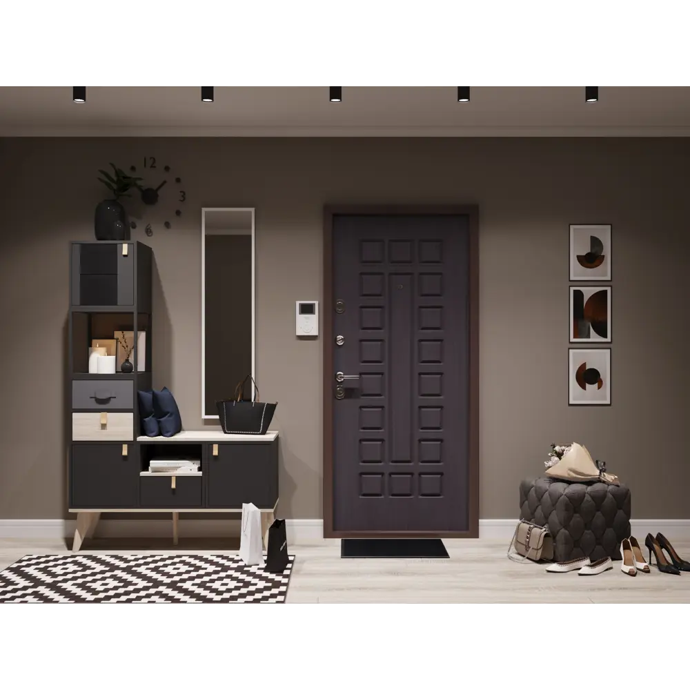 Полка для стеллажа SPACEO KUB 380x323 мм, ДСП, цвет графит STLM-2152212 - Вид №4