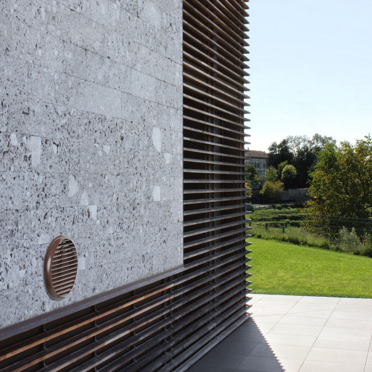 Универсальная круглая решетка First Corporation вентиляция ARCH-00127376 - Вид №4