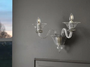 Cangini & Tucci Настенный светильник из дутого стекла Twist