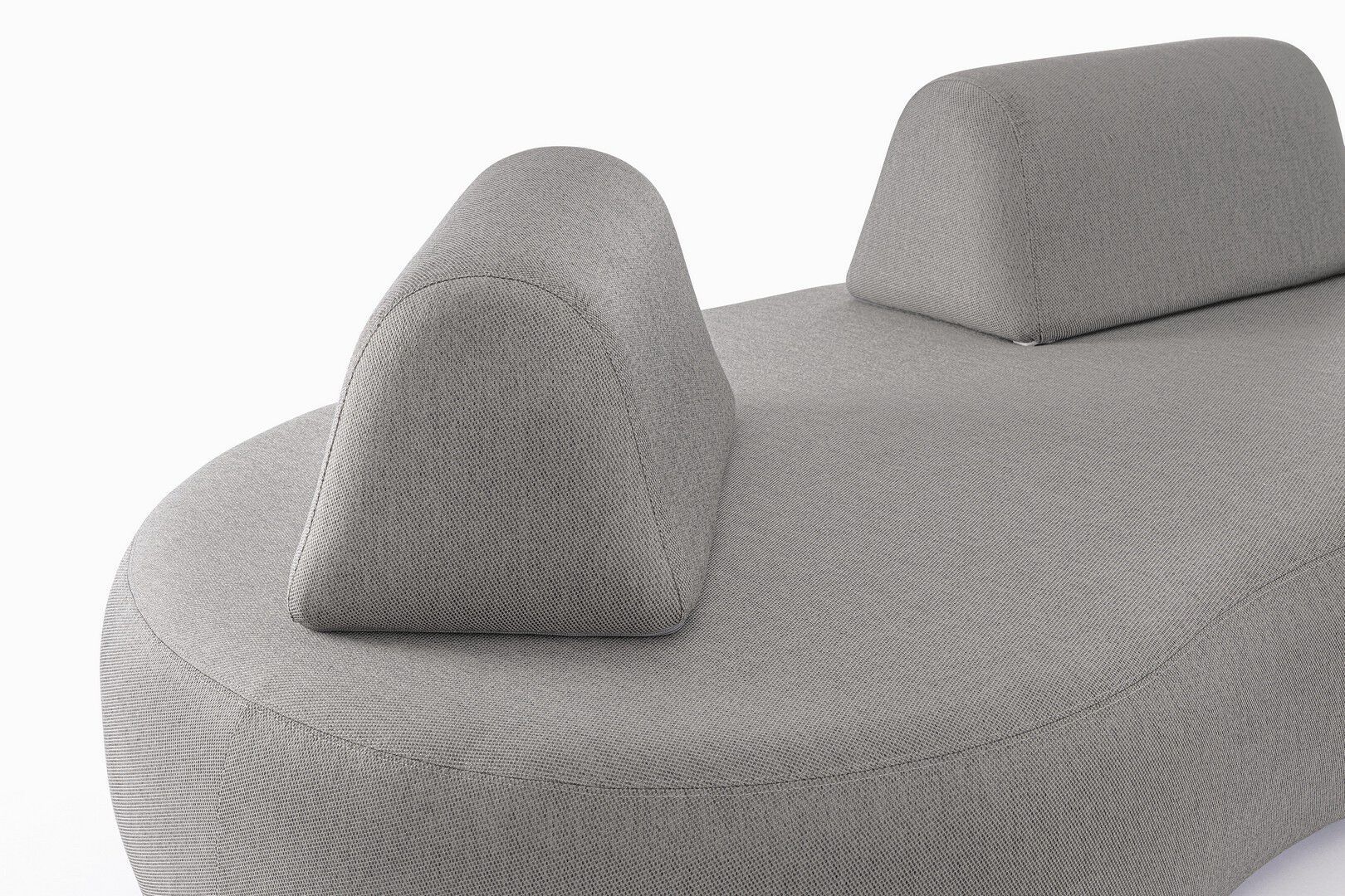 Тканевый изогнутый съемный садовый диван BIZZOTTO COOPER ARCH-00134667 - Вид №5