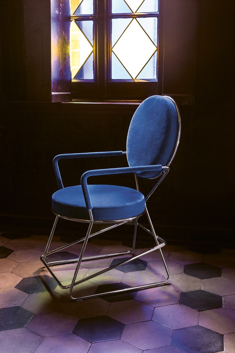 Мягкий стул с подлокотниками MOROSO Double Zero ARCH-00033244 - Вид №4