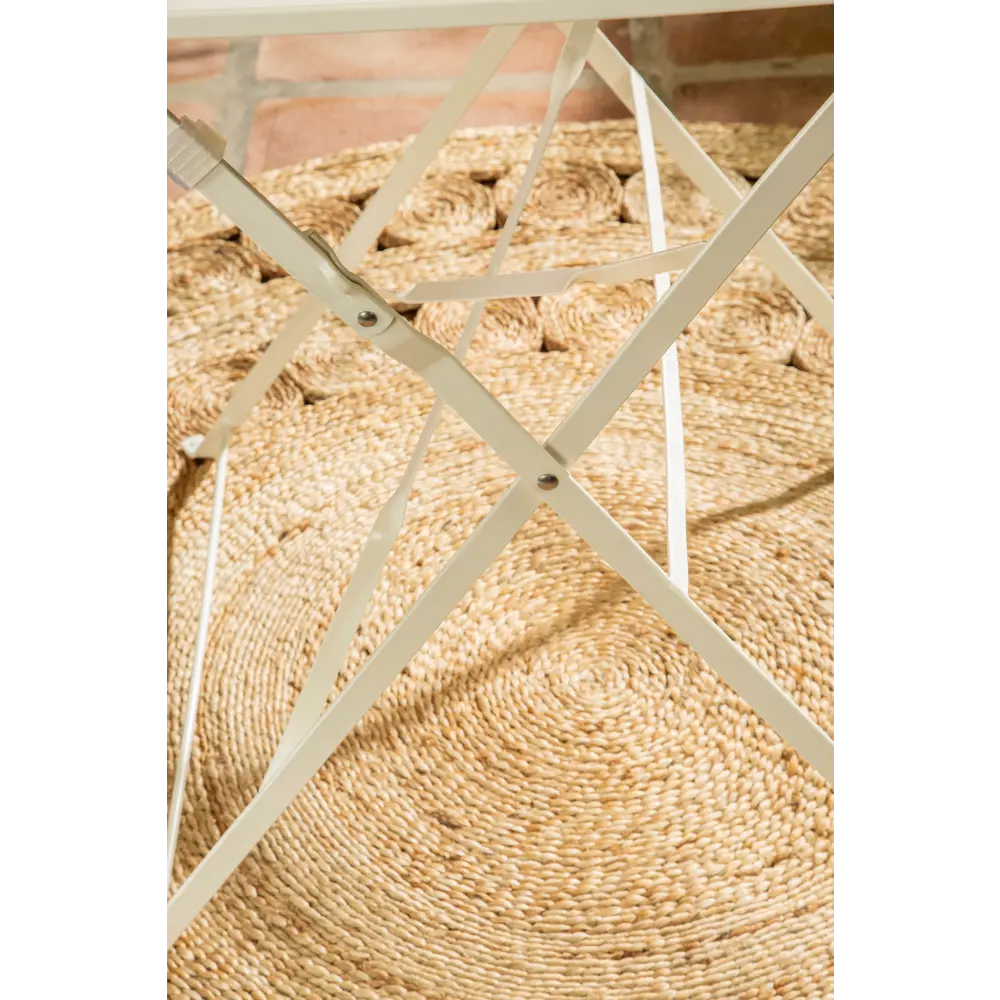 Стул Naterial Flora Origami складной 47х41х80 см сталь кремовый STLM-2056142 - Вид №16