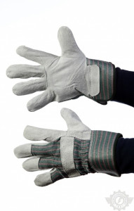 59402 Перчатки со спилком утепленные  Средства защиты рук  размер