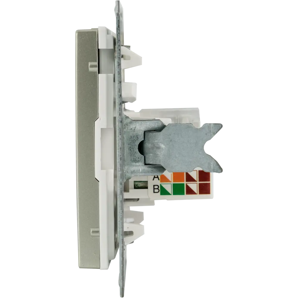 Розетка компьютерная Schneider Electric W59, цвет шампань STLM-2136667 - Вид №4