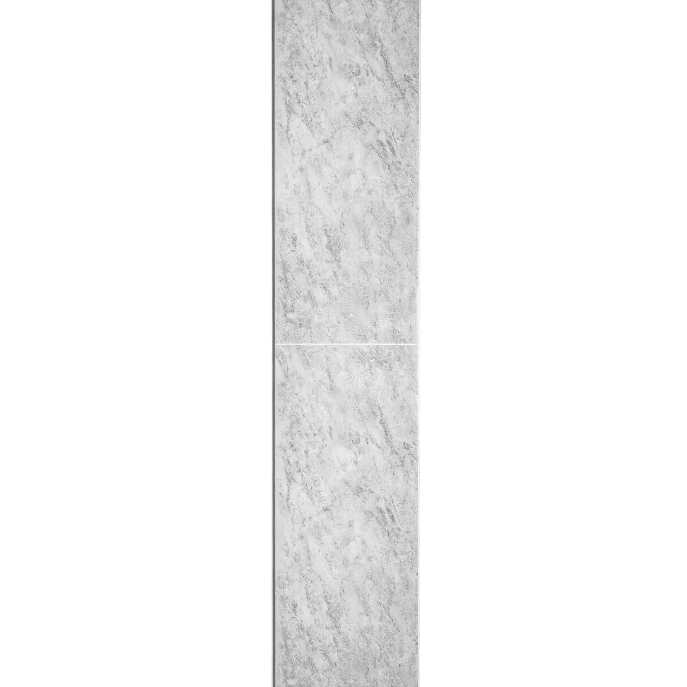 Панель ПВХ KREAFORTA Сильвия белый 1200x250x10 мм 1.2 м² (4 шт.) STLM-2143056 - Вид №2