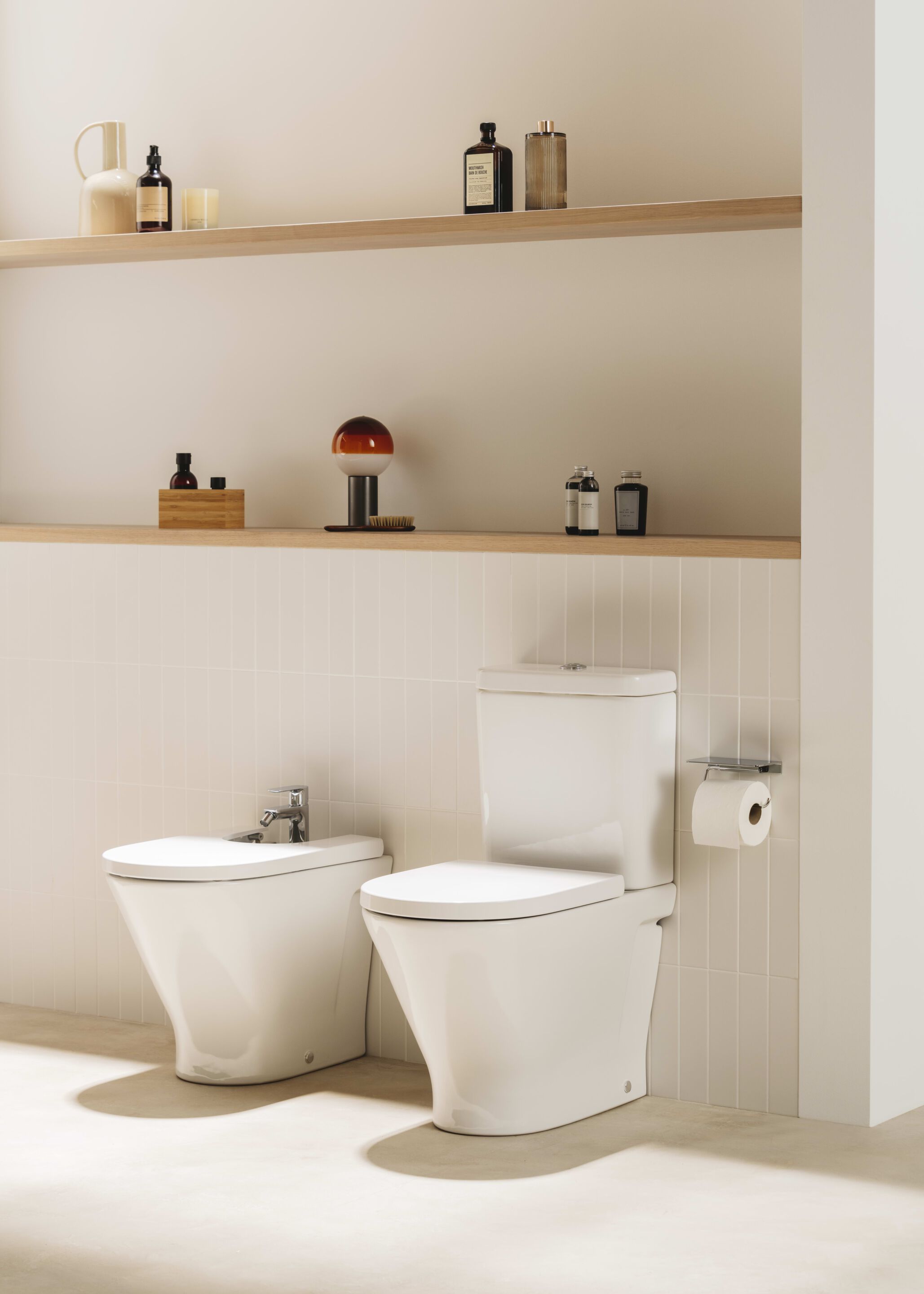 Металлический держатель рулона с полкой Roca Hotels ARCH-00152993 - Вид №4