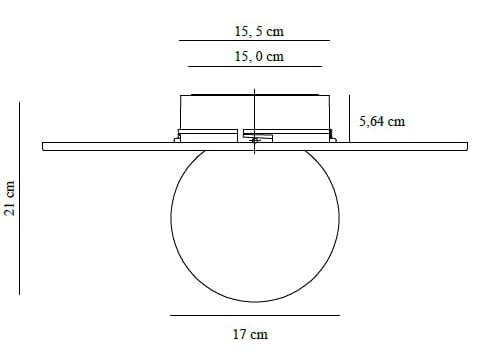 Металлический потолочный светильник Nordlux SIONA ARCH-00108109 - Вид №2