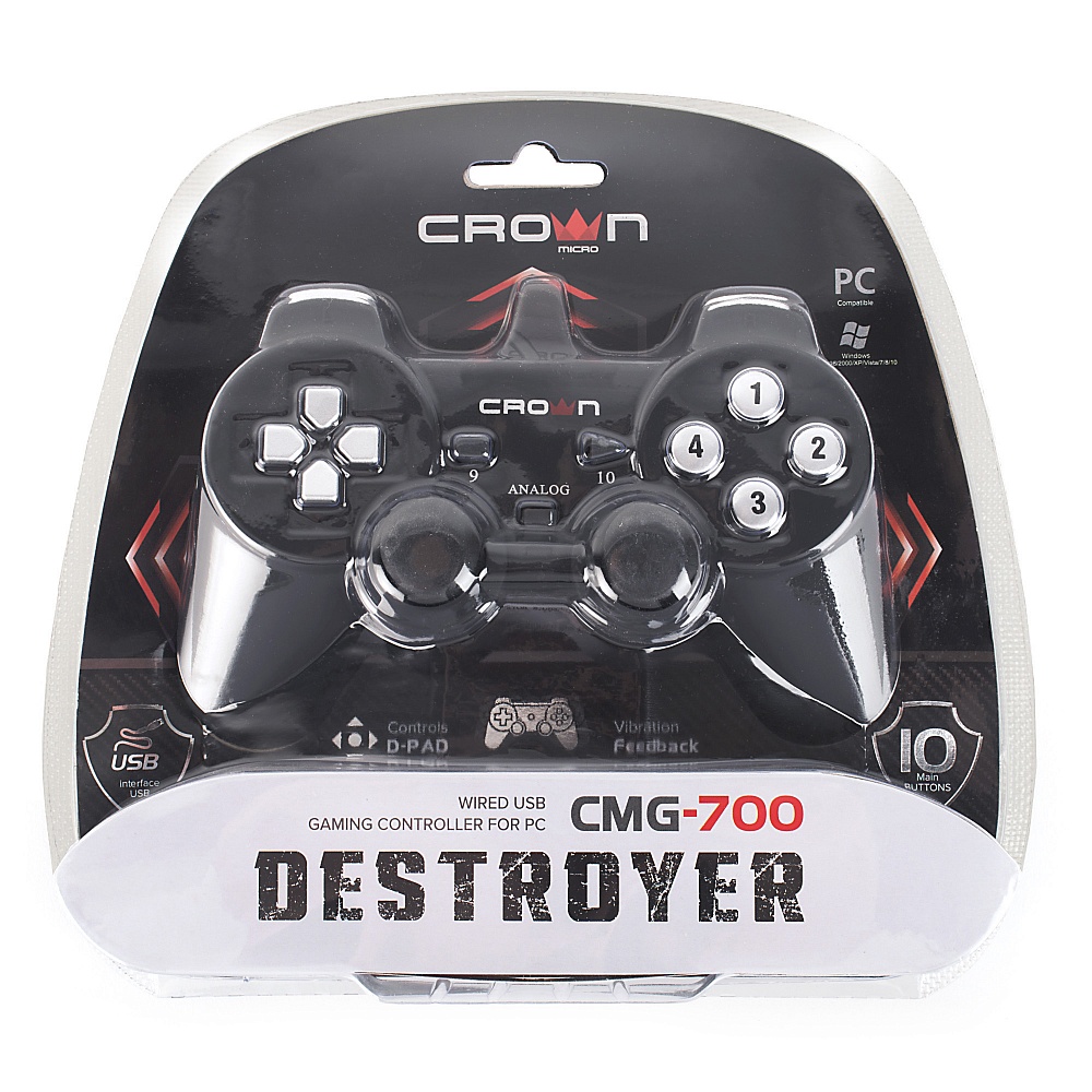 CM000000185, CMG-700 Геймпад cmg-700 Crown Santreyd  - Вид №2