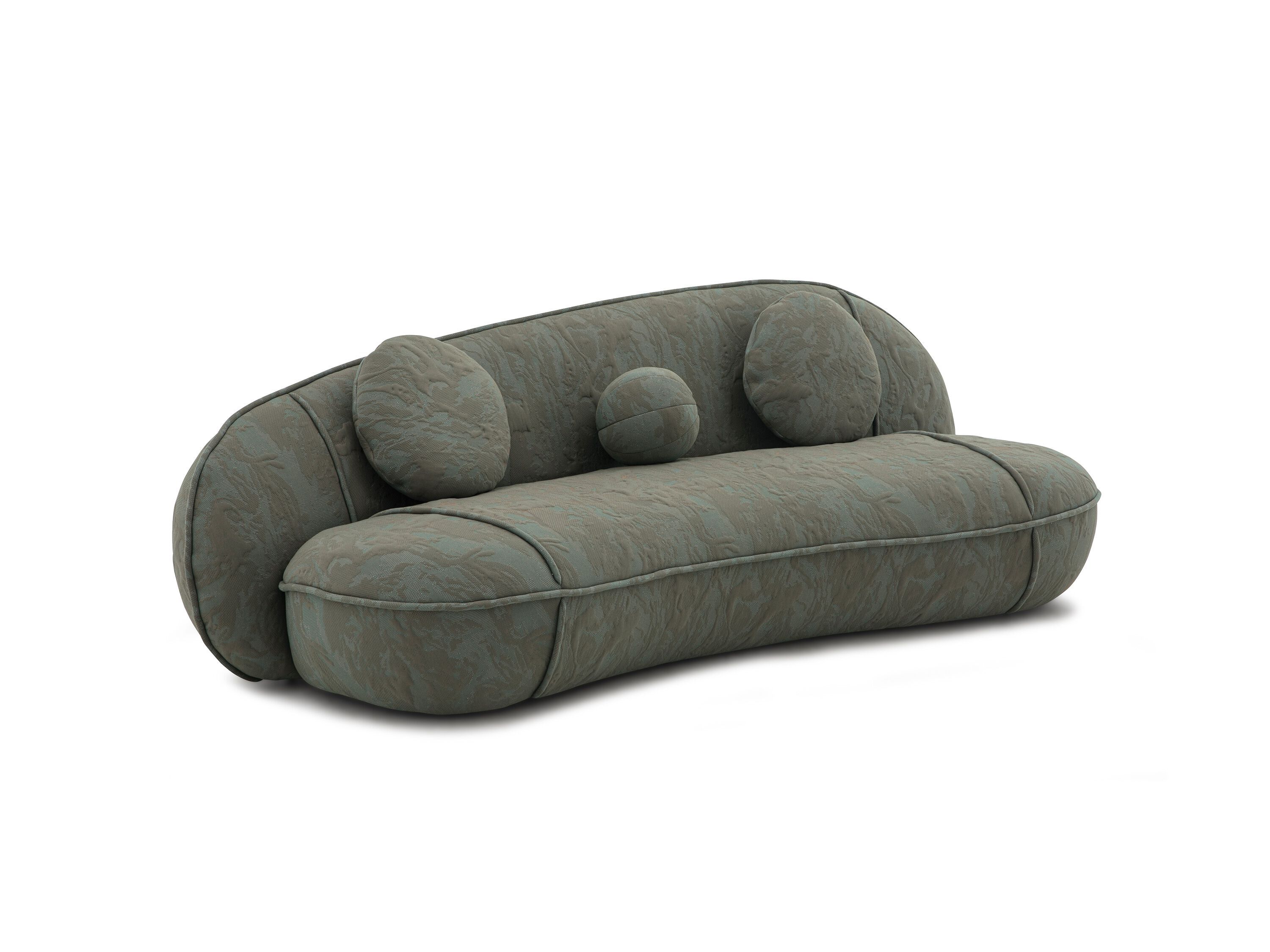 Кожаный изогнутый диван CAMPO DE' FIORI PEA ARCH-00001633 - Вид №7