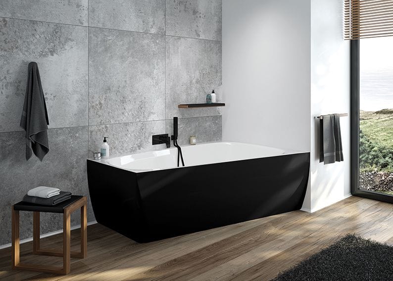 Акриловая угловая асимметричная ванна HOESCH iSensi ARCH-00033398 - Вид №3