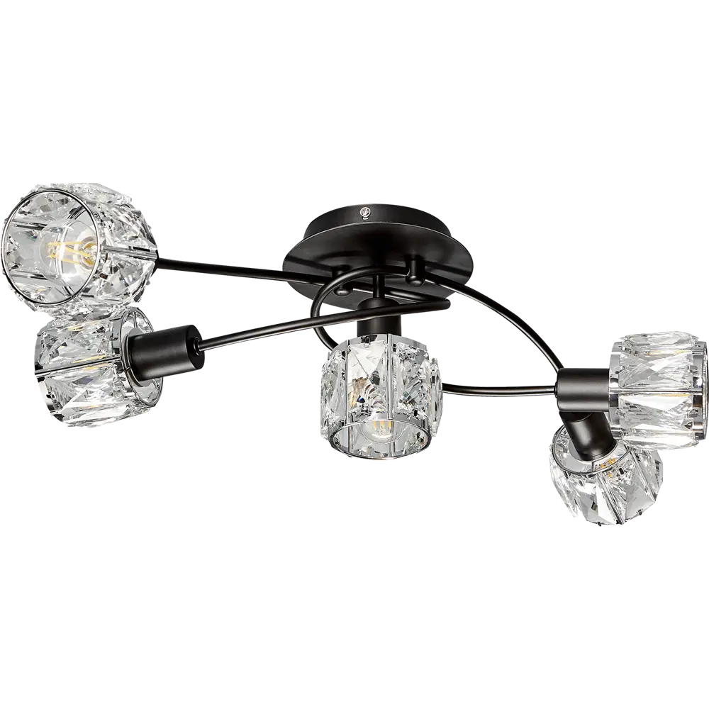 Люстра De City Акцент - современный потолочный светильник с пятью плафонами 88038460 STLM-1357878 - Вид №2