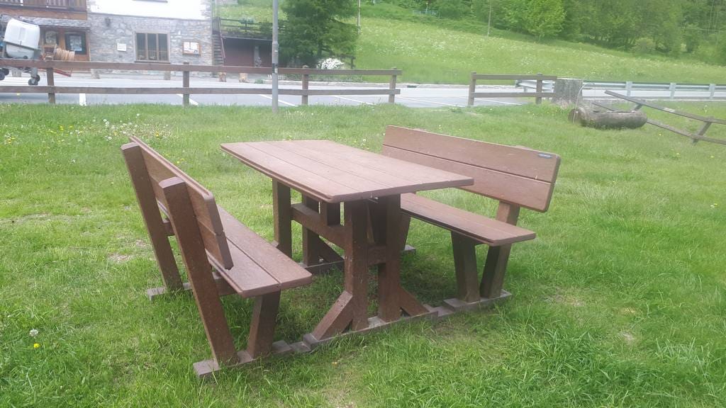 Прямоугольный стол для пикника Strongplast EUROCOMITALIA современная мебель ARCH-00065143