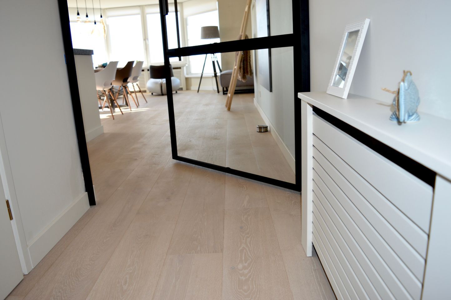 Дубовый паркет Dennebos Flooring Белая мойка ARCH-00107603 - Вид №7