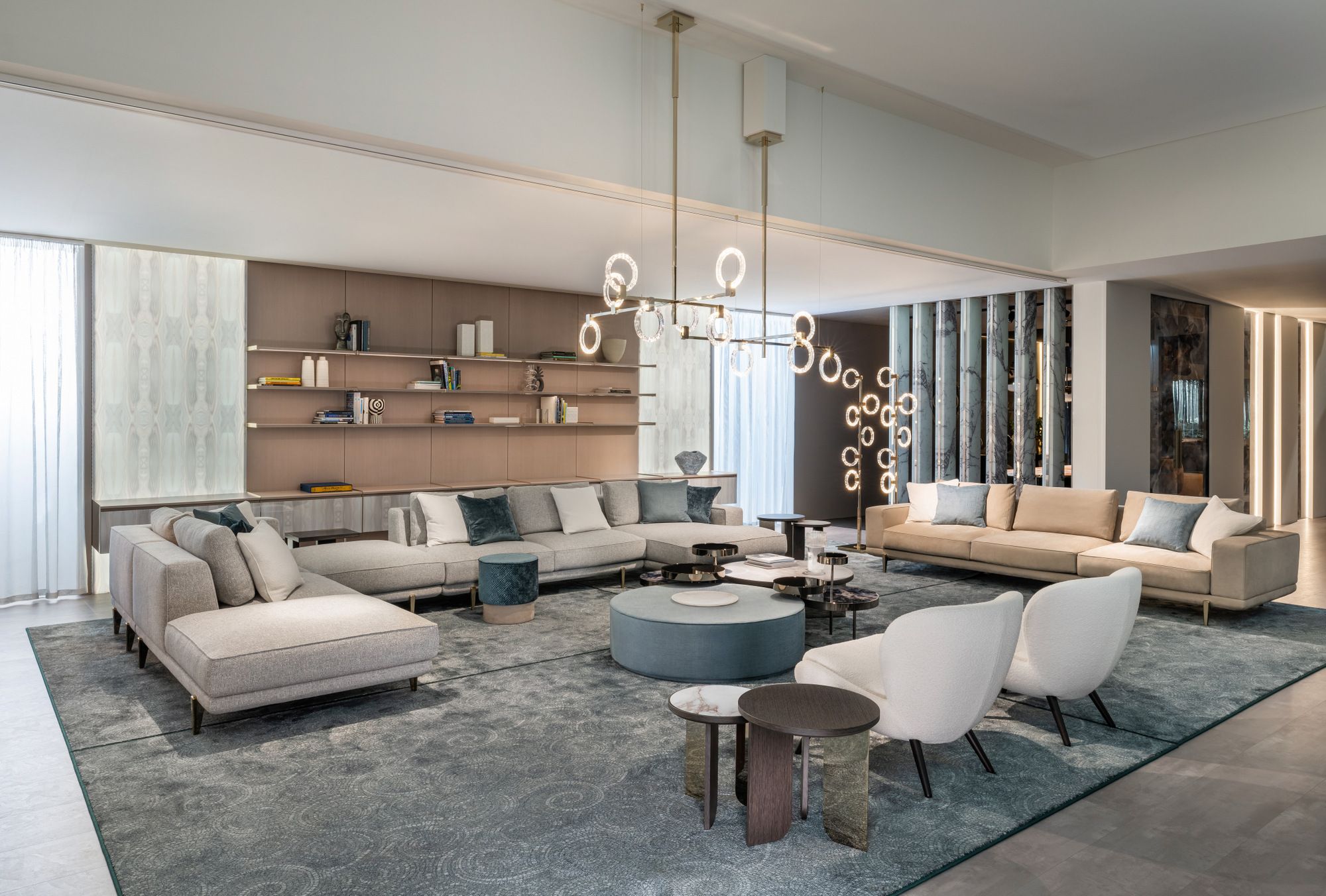 Дубовая стена со встроенным освещением Sicis Blade System ARCH-00105126 - Вид №1