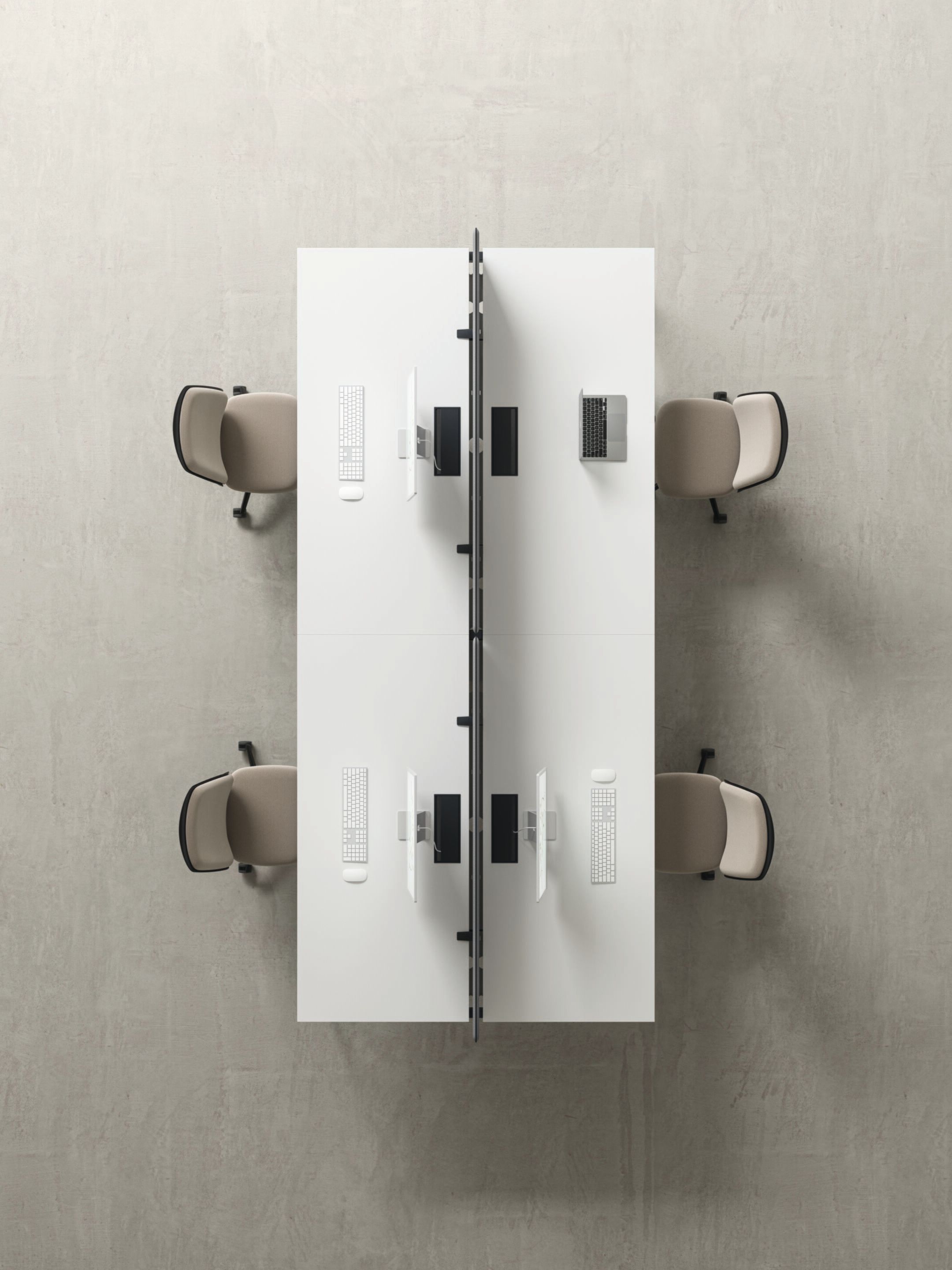 Секционный стол из меламина и металла DVO DV802 ARCH-00099579 - Вид №2