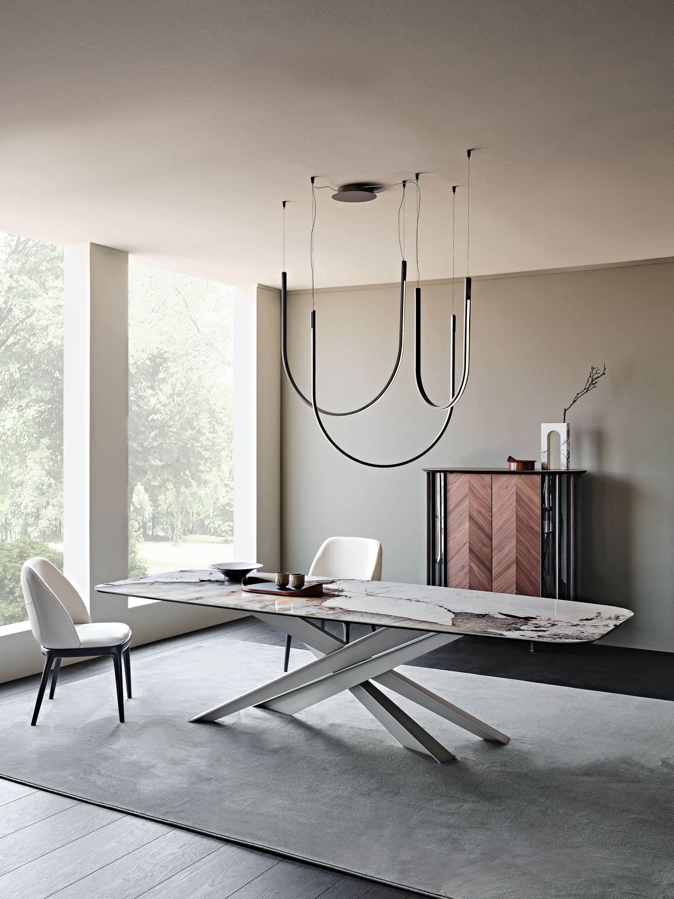 Керамический бочонок стол Cattelan italia LANCER KERAMIK ARCH-00063187 - Вид №1