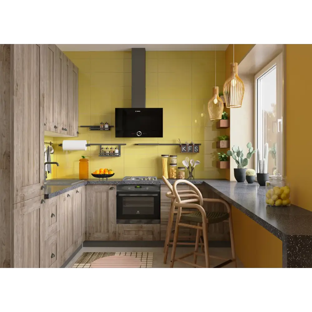 Фасад для кухонного шкафа Руза 29.7x76.5 см Delinia ID ЛДСП цвет коричневый STLM-2159019 - Вид №6