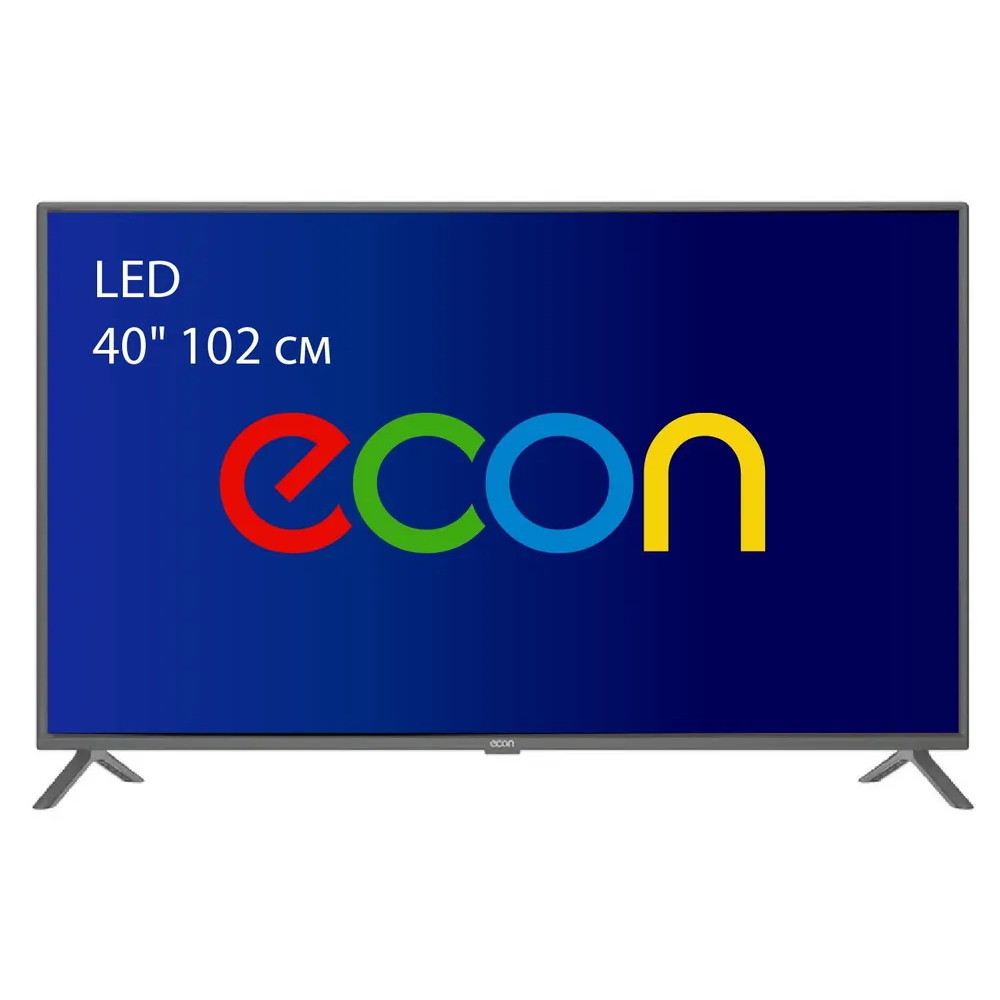 91023927 Телевизор EX-40FT003B LED 40" 101 см цвет чёрный карбон STLM-0445619 ECON