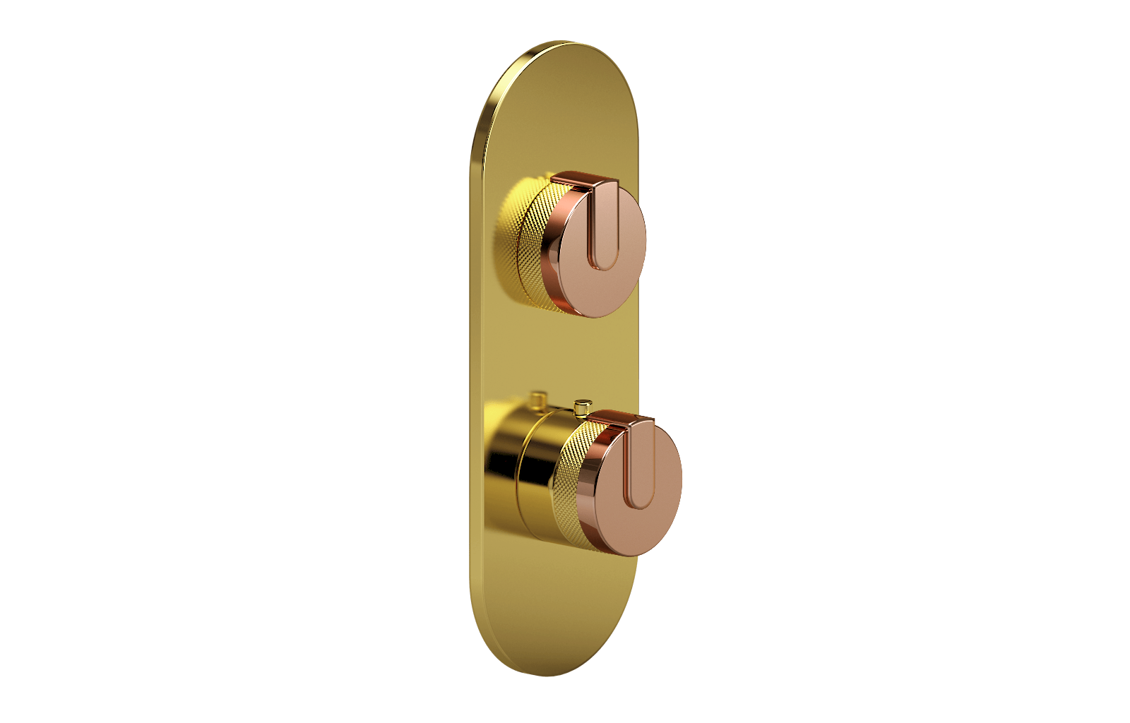 E-8026-R1RGE0-L1RG-AU-T Планка M-Series с 2 ручками - Внешняя часть GRAFF MOD+