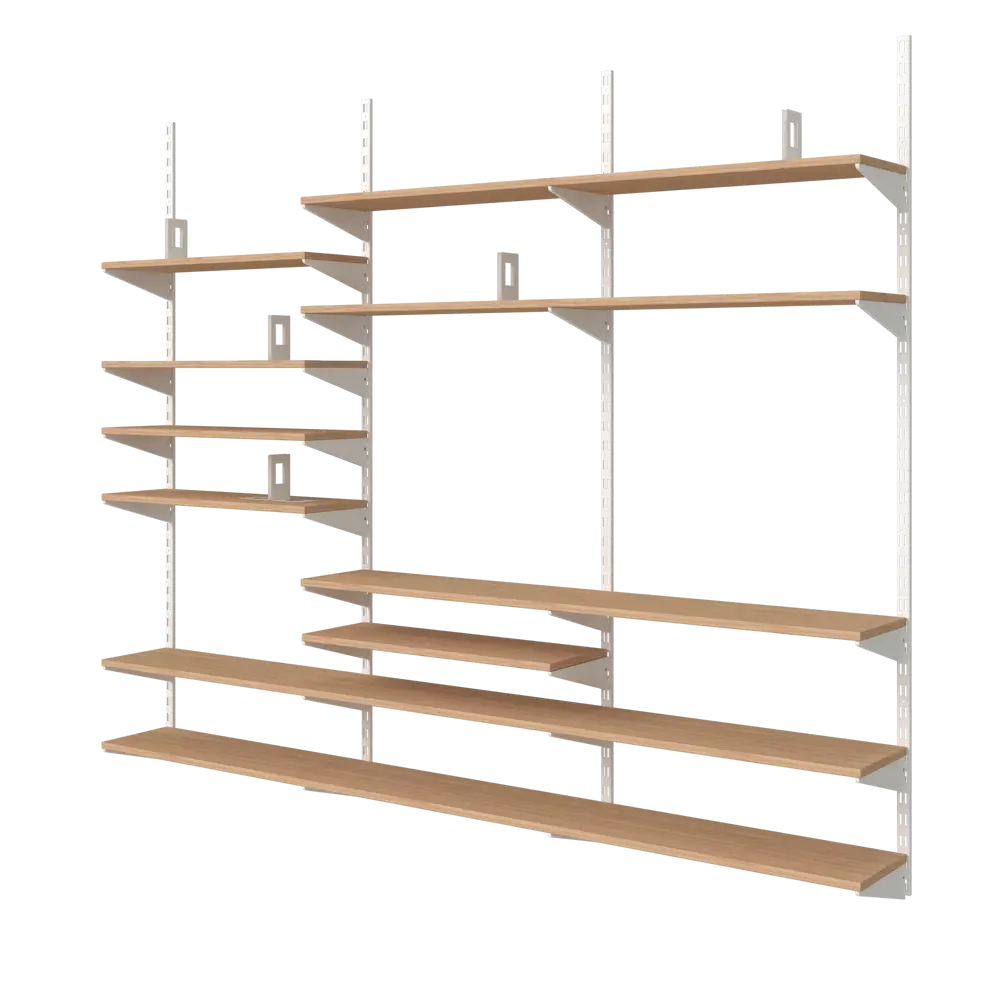 Направляющая двухрядная Spaceo 200 см цвет белый STLM-2199798 - Вид №4