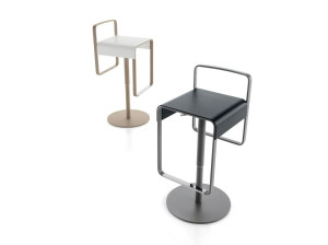 Регулируемая высота стальной табурет