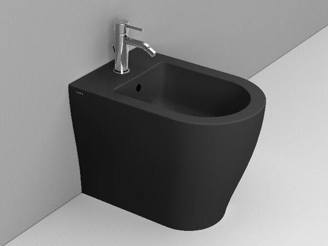 Керамическое напольное биде с переливом Ceramica Dolomite круглый мирт ARCH-00050276 - Вид №2